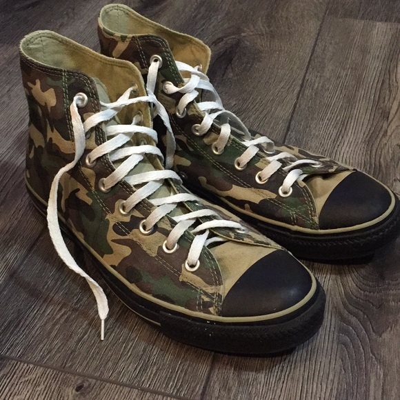 camouflage chuck taylors converse